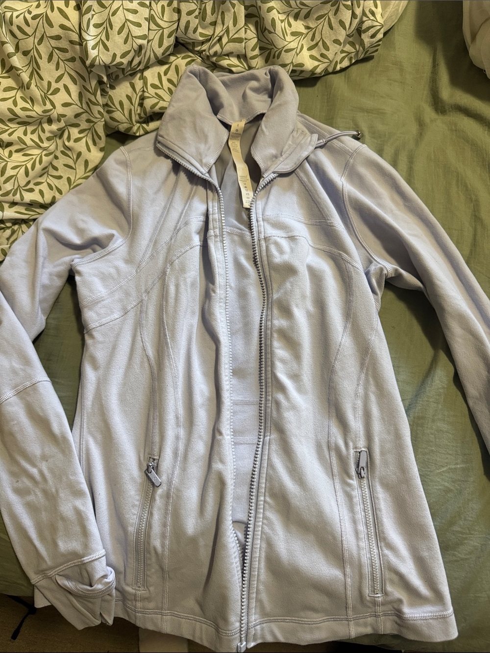 lululemon athletica Light Lavender Full-Zip Jacket